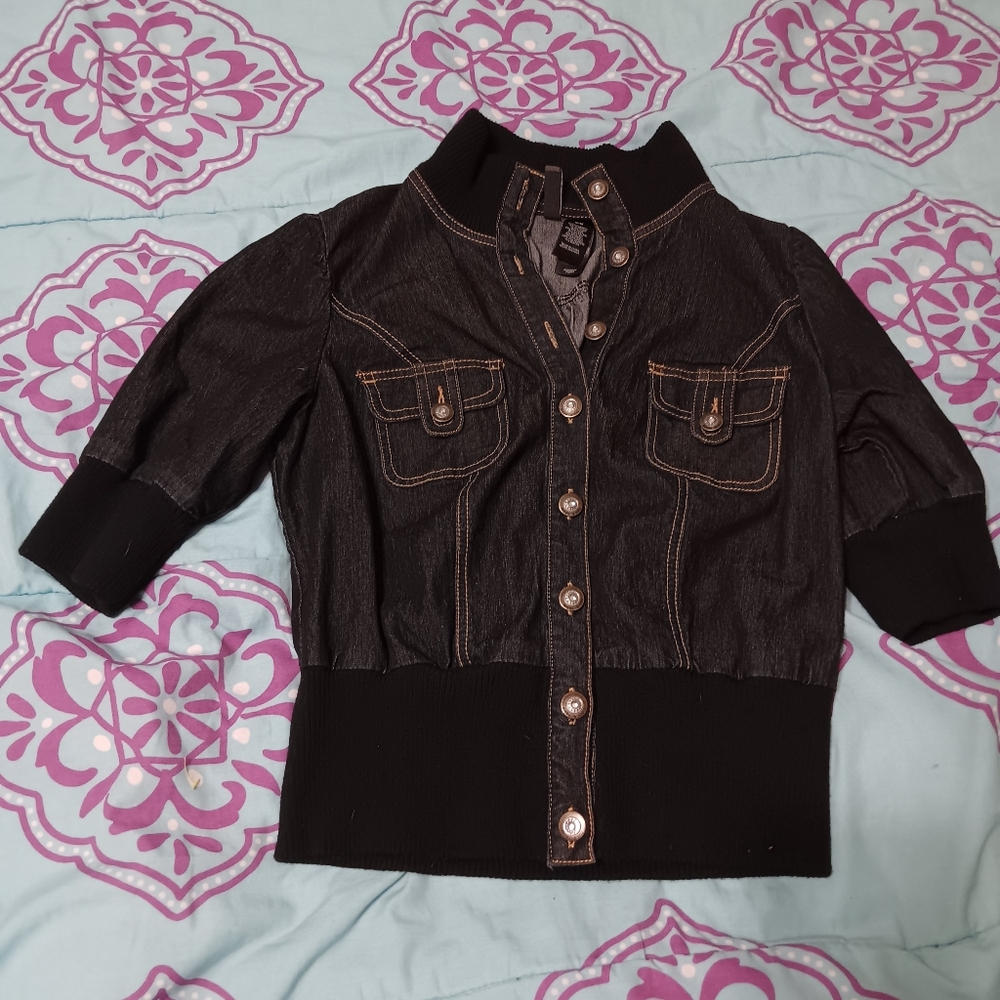 BisouBisou🎃 jacket blue jean M